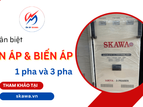 Hướng dẫn cách phân biệt ổn áp, biến áp 1 pha và 3 pha chi tiết nhất