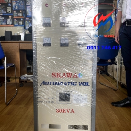 Ổn Áp 30KVA-3PHASE Input: 260V-420V output: 380V-220V SKAWA