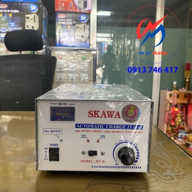 Sạc Bình tự động 15A-12V-24V SKAWA