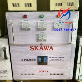 Biến Áp 3Phase 100KVA-200V-220V SKAWA