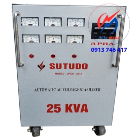 Ổn áp SUTUDO 3 pha 25KVA