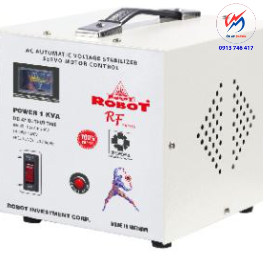 Ổn Áp 1KVA Output:220V cho thiết bị lạnh ROBOT
