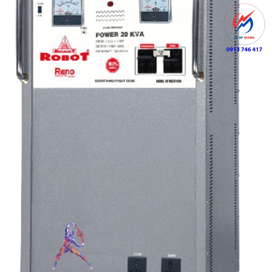 Ổn Áp 20KVA Output:110V-220V ROBOT