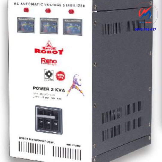 Ổn Áp 3KVA Output:220V-220V-380V ROBOT