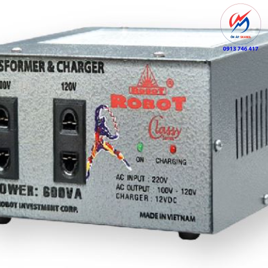Biến Áp 600va-12vdc ROBOT
