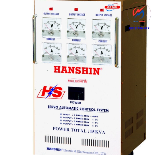 Ổn áp Hanshin 15 KVA 3 PHA