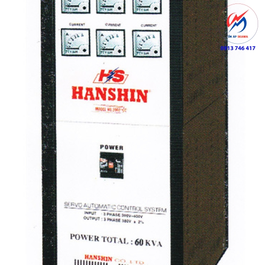 Ổn áp Hanshin 60 KVA 3 PHA