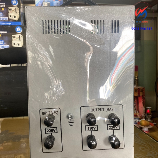 Ổn Áp 7.5KVA-90V-250V SKAWA