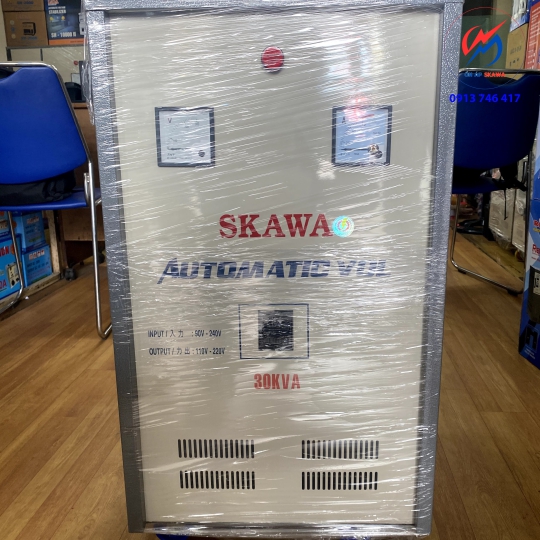 Ổn Áp 30KVA-110V-220V SKAWA
