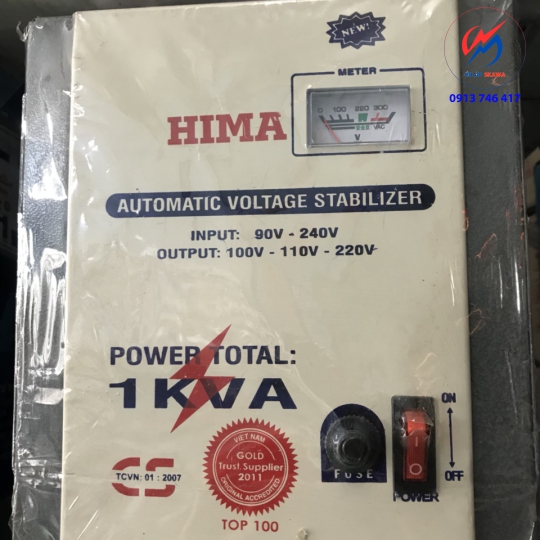 Ổn Áp 1KVA Output:100v-110v-220v HIMA