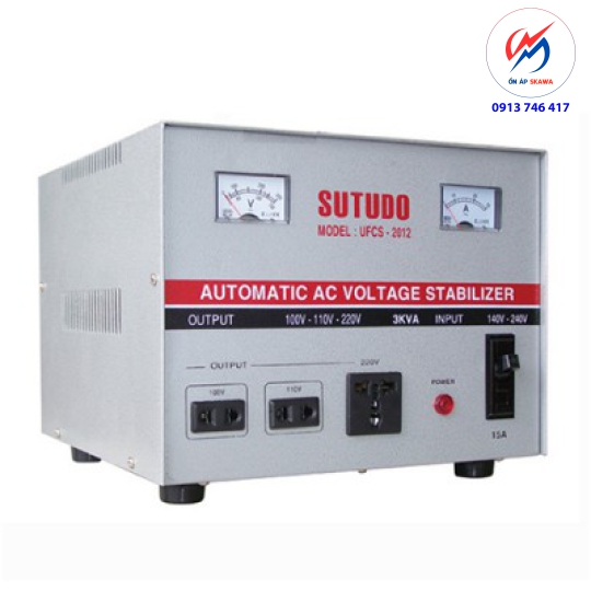 Ổn áp SUTUDO 1 pha 3KVA