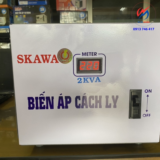 Biến Áp Cách Ly 2KVA SKAWA