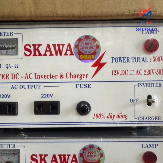 Inverter 500VA Skawa 12V